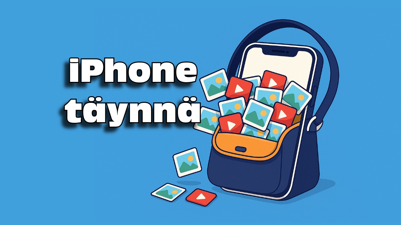 iPhone tallennustila täynnä (ohjeet miten vapautetaan tilaa)