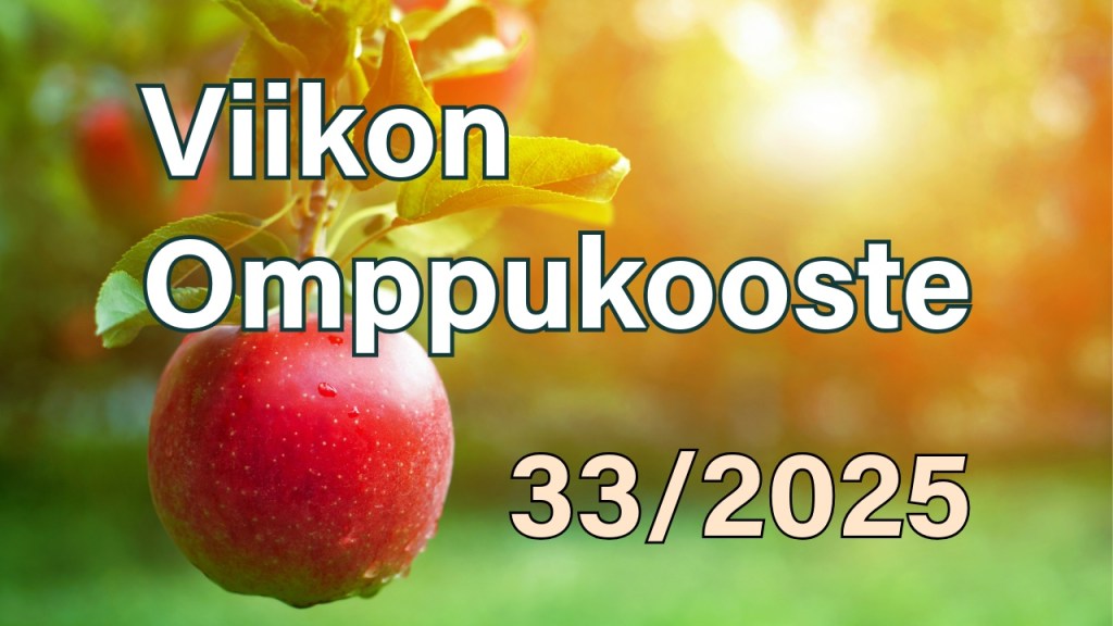 Omppukooste – Viikoittaiset Apple- ja iPhone-uutiset, viikko&nbsp;33