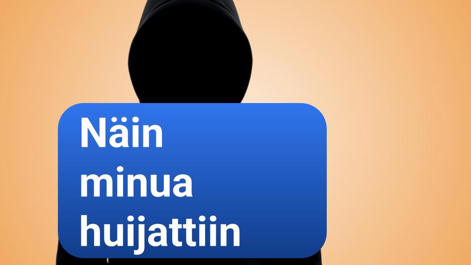 Tori huijaus (näin minut huijattiin)